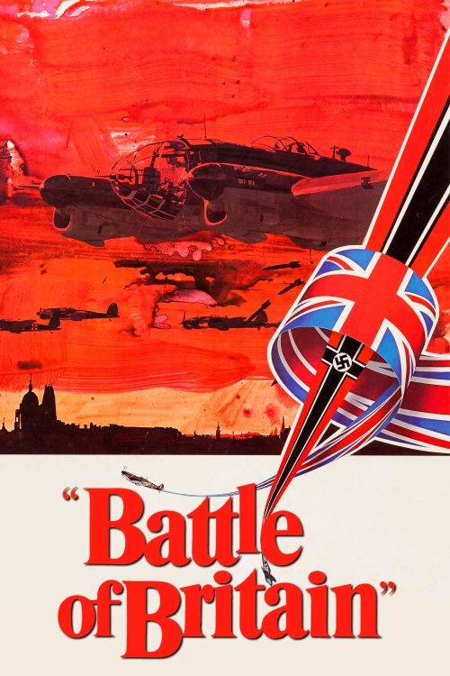 Jeden z plakatów filmu „Bitwa o Anglię”