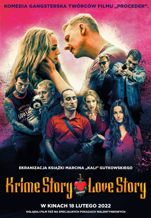 Plakat filmowy: „Krime Story. Love Story”