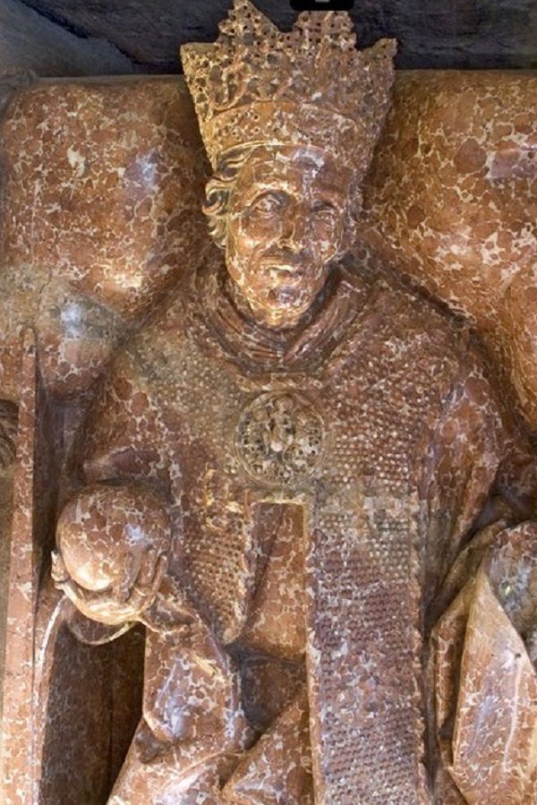 Wizerunek króla Kazimierza Jagiellończyka na wawelskim nagrobku