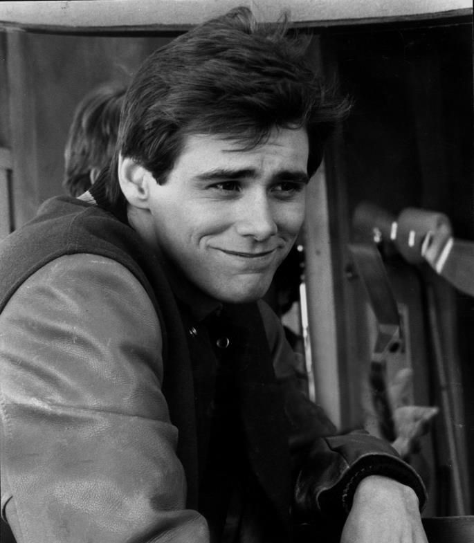 Jim Carrey - zdjęcie za młodu