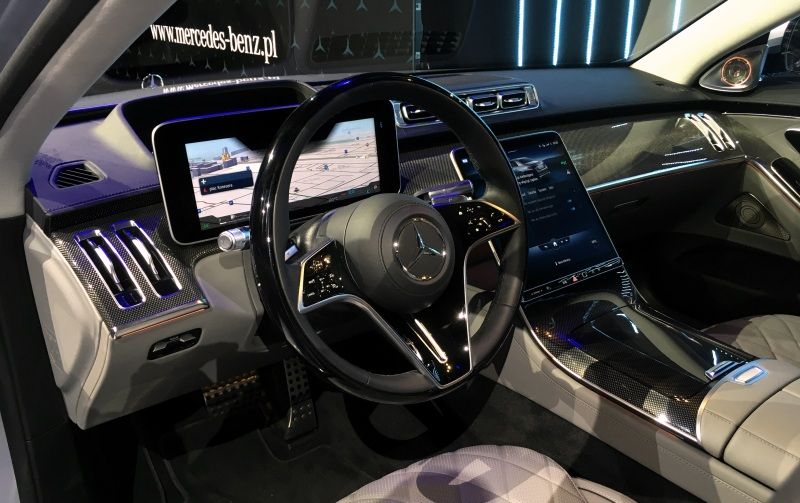 2020 Mercedes s wnętrze