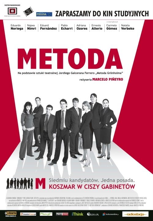 Polski plakat filmu „Metoda” 