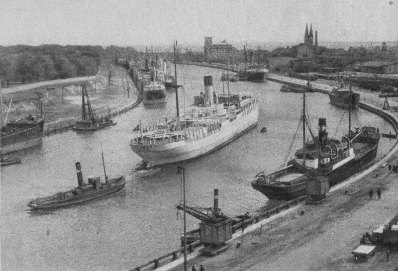 Kanał portowy w Gdańsku