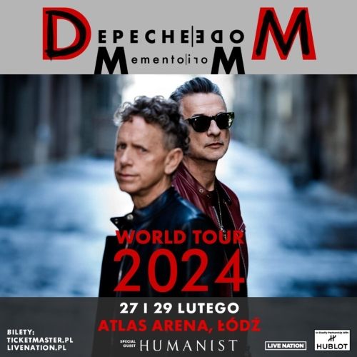 Plakat – Depeche Mode w Polsce