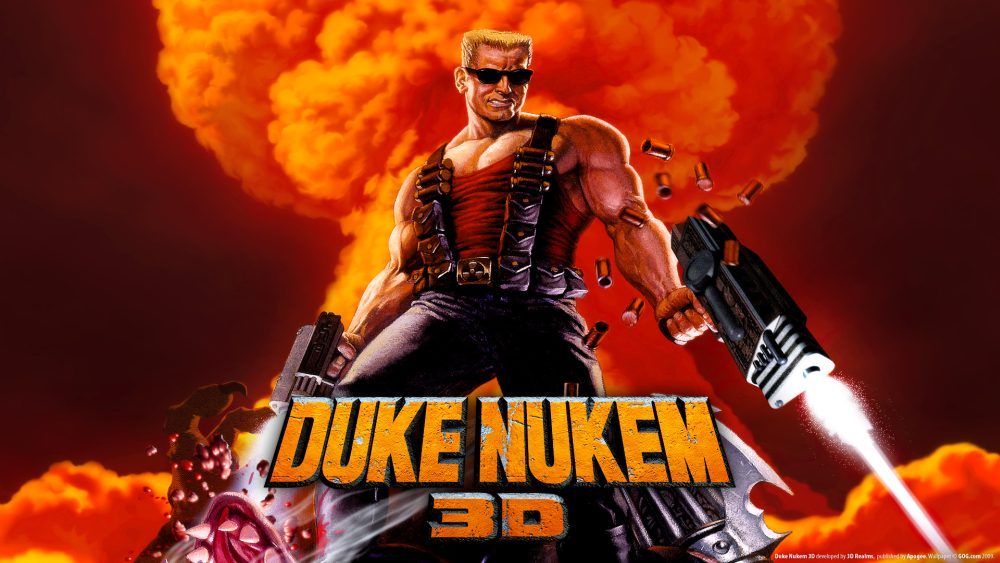 Duke Nukem na promo grafice