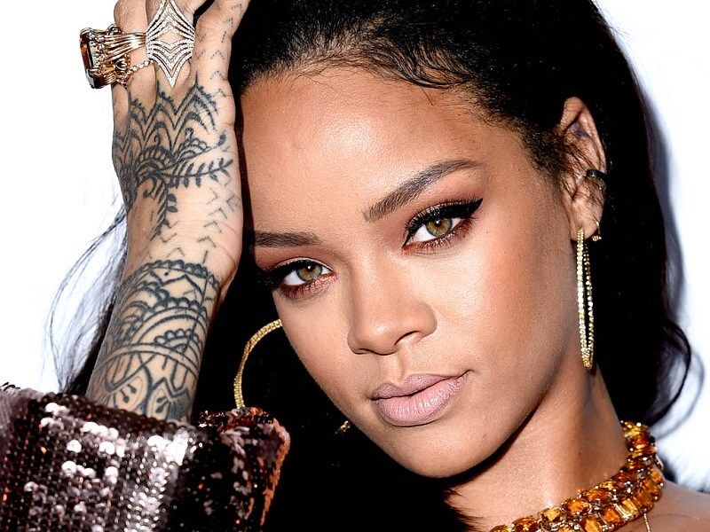 Rihanna tatuaż