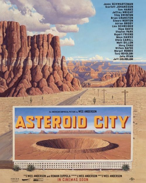 „Asteroid City” – plakat