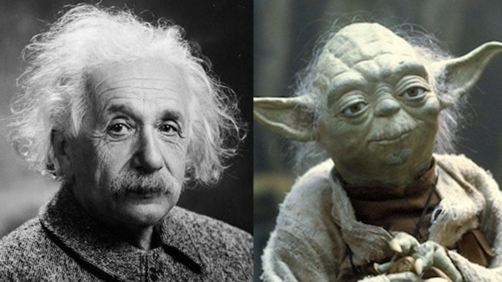 Yoda oraz Albert Einstein
