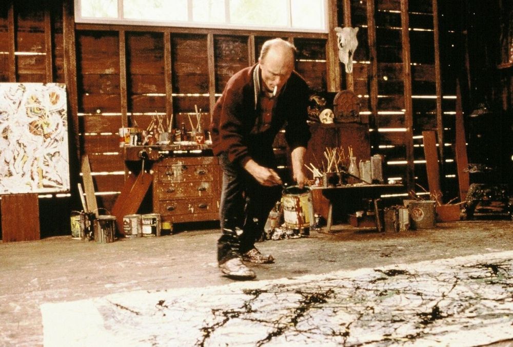 Ed Harris w filmie „Pollock”