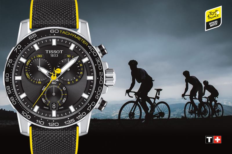 Tissot - oficjalny chronometrażysta Tour de France