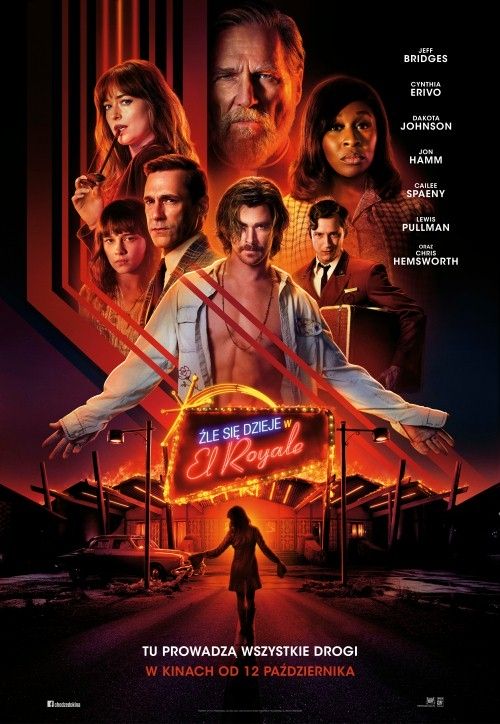 „Źle się dzieje w El Royale” - plakat