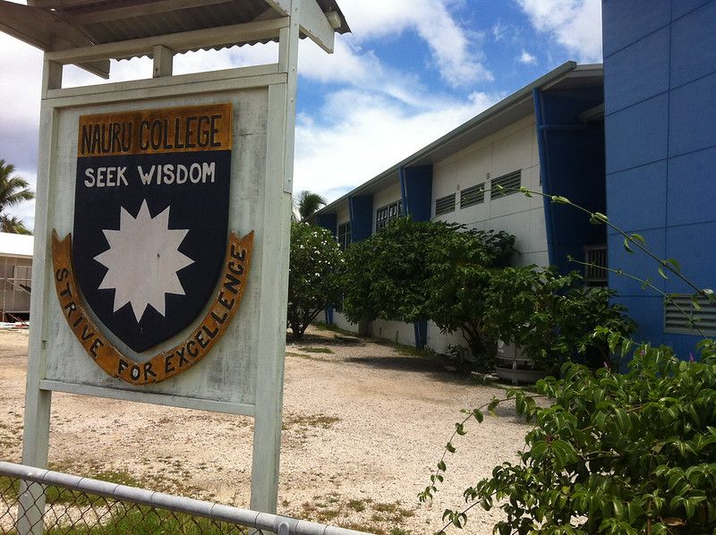 Nauru College – jedna z dwóch szkół ponadpodstawowych w tym malutkim kraju